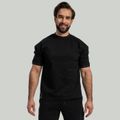 Tričko Oversized Heavy Black - STRIX, veľkosť S, veľkosť oblečenia S