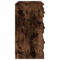 vidaXL Komoda dymový dub 70x35,5x67,5 cm spracované drevo