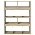 vidaXL Deliaca stena dub sonoma 100x33x125,5 cm kompozitné drevo