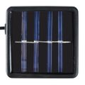 Krušpánová guľa s umelými lístkami 35 cm so solárnymi LED reťazami
