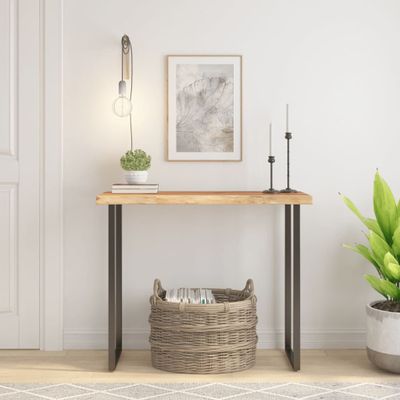 vidaXL Stolová doska 90x40x3,8 cm obdĺžnik akáciový masív živá hrana