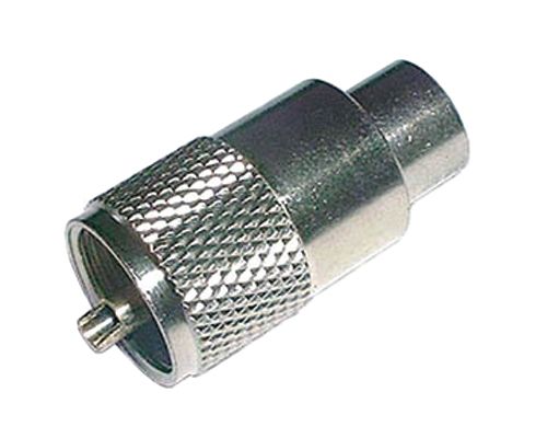 Konektor UHF (PL) kábel 10mm (RG8,213) samořez.-twist on