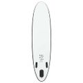 vidaXL Nafukovací Stand up paddleboard, čierno biely