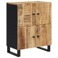 vidaXL Komoda so 4 dvierkami 60x33x75 cm masívny mangovník