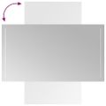 vidaXL LED kúpeľňové zrkadlo 50x90 cm
