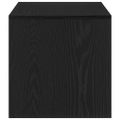 VidaXL TV skrinka Dub čierny 100x40x40 cm Drevo