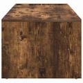 vidaXL Konferenčný stolík Dymová dub 101,5 x 50 x 37 cm
