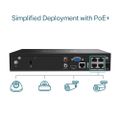 VIGI NVR1004H-4P 4 Channel POE NVR - otestované, rozbalené