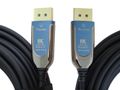 PremiumCord 8K DP 1.4 optický 10m optický AOC kabel, DisplayPort 1.4, 8K 60Hz, 32,4 Gb/s, OM3, pozlacené konektory, 10 m
