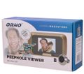 Dverové kukátko ORNO OR-WIZ-1101, digitálne s kamerou, 3,2" LCD, zlaté