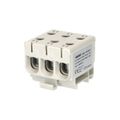 Svorka univerzálna UK 50/3x1 A, 160A, 3pól., AL/CU, krytá, sivá, na DIN