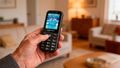 Kruger&Matz Simple 924 GSM mobilný tlačidlový telefón pre seniorov
