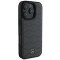 Puzdro Mercedes pre iPhone 16 Pro Max 6,9" MEHCP16X23RWRSA Hardcase MB Waves Leather antracitovo šedá