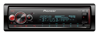 Pioneer MVH-S520DAB USB, Bluetooth, DAB+, meniteľné podsvietenie