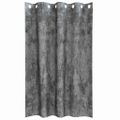 vidaXL Sametové závesy 2 ks Sivá 175 x 140 cm Zamat