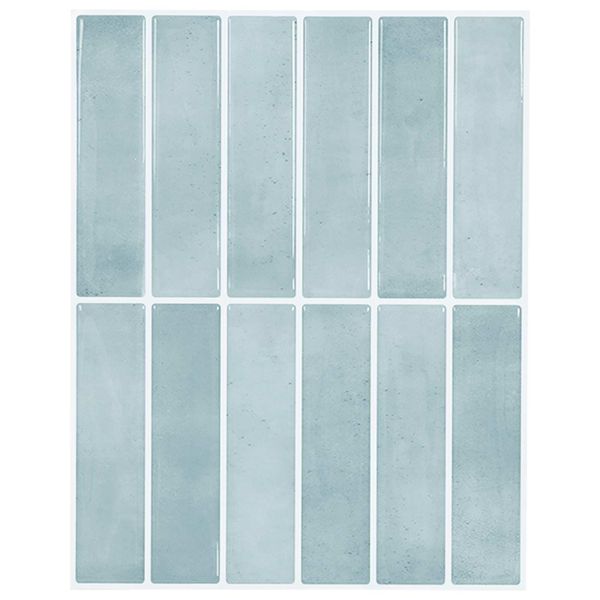 vidaXL Obdĺžniková dlažba 50 pcs Šedá zelená 29 x 23 x 0,08 cm