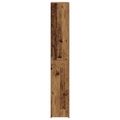 vidaXL Highboard Staré drevo 30 x 42,5 x 185 cm