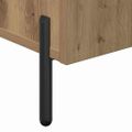 vidaXL Servírovacia skriňa Remeselný dub 90 x 34 x 80 cm