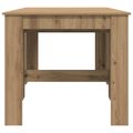vidaXL Jedálenský stôl Dub artisan 180 x 85 x 75 cm Kompozitné drevo