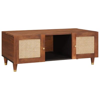 vidaXL Konferenčný stolík 100 x 54 x 40 cm Masívne mango drevo