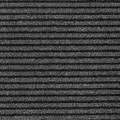 vidaXL Rohožka pruhovaná čierna a sivá 115x300 cm