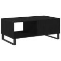 vidaXL Konferenčný stolík Čierny dub 90 x 50 x 36,5 cm