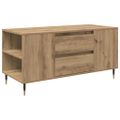 vidaXL Konferenčný stolík Remeselný dub 102 x 44,5 x 50 cm
