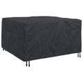 vidaXL Obal na nábytok Jednofarebný Čierna 150 x 150 x 75 cm 210D