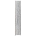vidaXL CD skrinky 2 ks sivý dub sonoma 21x16x93,5 cm spracované drevo