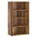 vidaXL Highboard Staré drevo 70 x 41 x 124 cm Kompozitné drevo