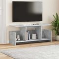 vidaXL TV stolík 102 x 35 x 45 cm Betónová šedá Kompozitné drevo