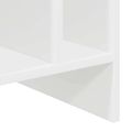 vidaXL Skrinka na gramofónové platne Biela 78,5 x 35 x 45 cm
