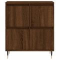 vidaXL Komoda hnedý dub 60x35x70 cm spracované drevo