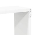 vidaXL Nástenné police 6 ks biele 30x15x30 cm
