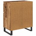 vidaXL Servírovacia skriňa Staré drevo 60 x 35 x 70 cm