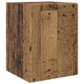 vidaXL TV nástenná skriňa 30 x 31 x 40 cm Staré drevo Kompozitné drevo