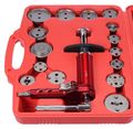 Pneumatický sťahovák brzdových piestov MECHANIC BRAKE SET PNEU 16, sada 16ks SIXTOL
