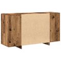 vidaXL Servírovacia skriňa Staré drevo 135 x 41 x 75 cm