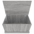 vidaXL Úložný box sivý dub sonoma 70x40x38 cm spracované drevo