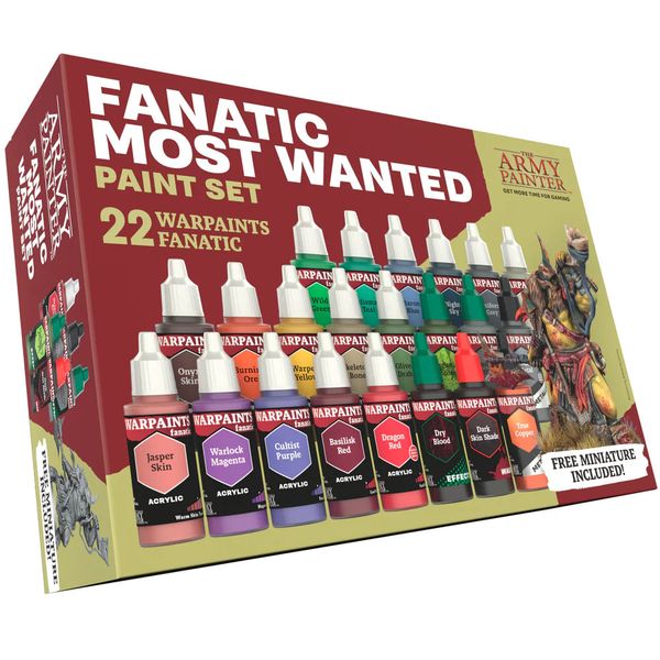 Army Painter: Warpaints Fanatic - Most Wanted Set