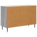 vidaXL Servírovacia skriňa so zásuvkou Sivá sonoma 89 x 34,5 x 60 cm