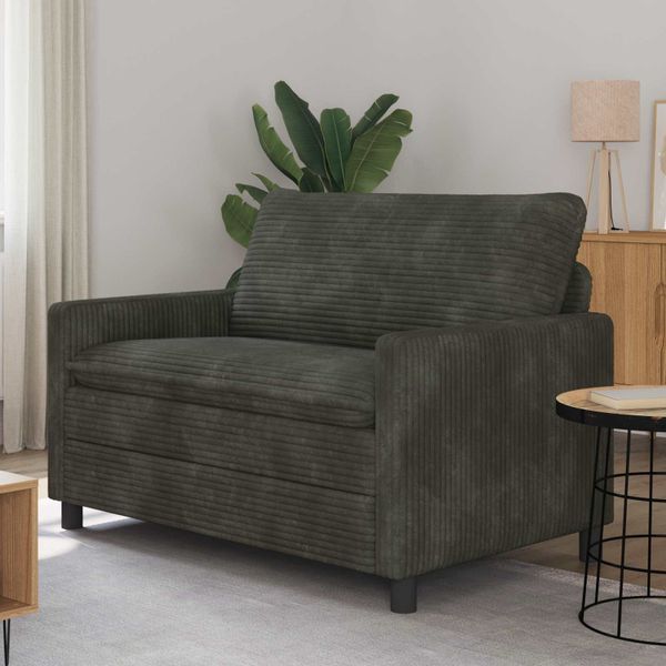 vidaXL Pohovka Antracitová 126 x 81 x 87,5 cm Polyester