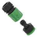 vidaXL Záhradná hadica so sadou armatúr, zelená 0,5" 100 m, PVC