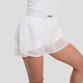 Dámske šortky Flow White - GymBeam, veľkosť L