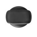 Silikónový ochranný kryt šošovky Puluz pre Insta360 X3 (čierny)