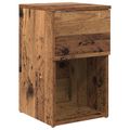vidaXL Skriňa pod posteľ 2 ks Staré drevo 29 x 31,5 x 49 cm