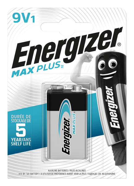 Energizer Max Plus 9V alkalická batéria 1ks EN-53542338900