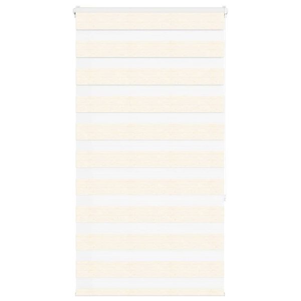 vidaXL Zebra roleta 80x150 cm šírka látky 75,9 cm polyester