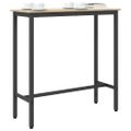 vidaXL stôl Sonoma dub 100 x 40 x 100,5 cm Inžinierske drevo a oceľ