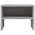 vidaXL Nočné stolíky 2 ks sivý dub sonoma 40x30x30 cm spracované drevo